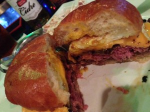 I had a Maple Bacon Burger at Buffington's, still in awe!